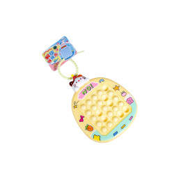 Mischievous Little Partner 25-Hole Press-Play Clip - Yellow